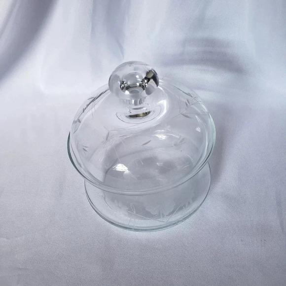 Cristal lidded candy jar - Picture 2 of 9